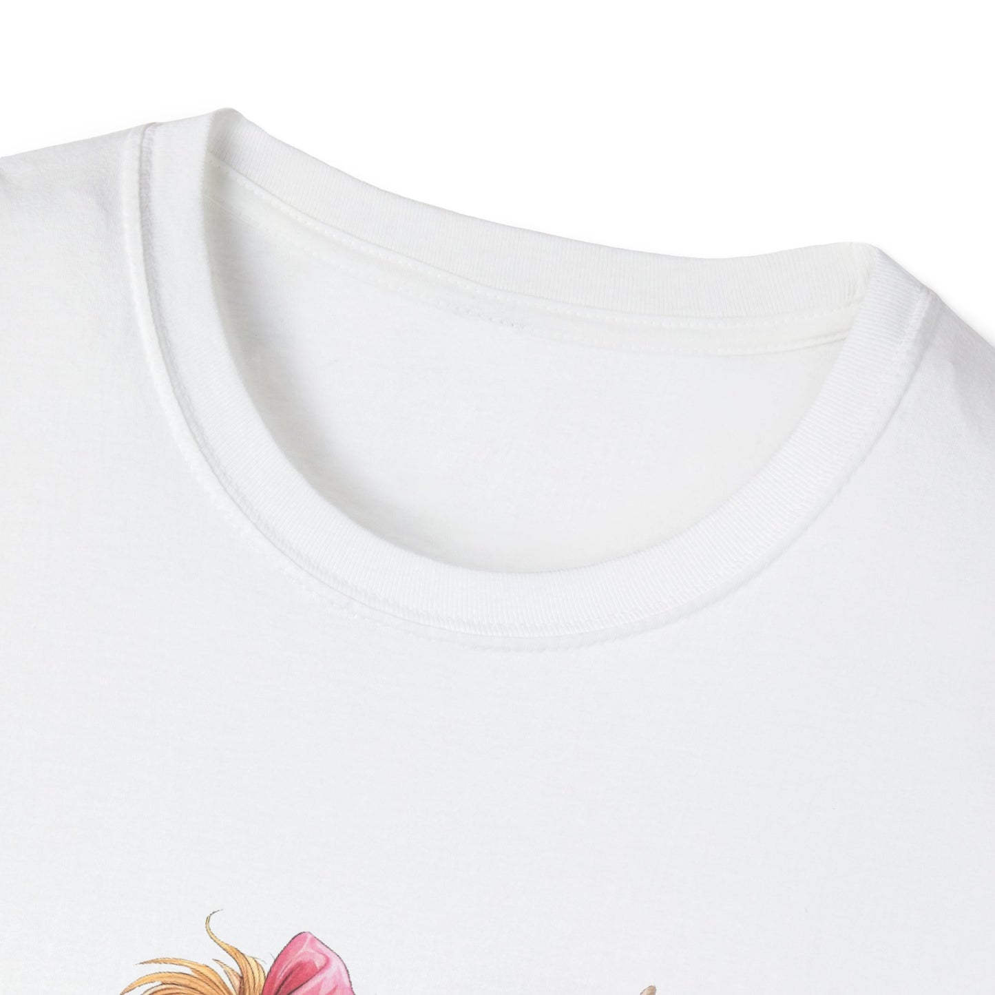 Easter Highland Cow T‑Shirt — Cute Spring Cow with Bunny & Eggs